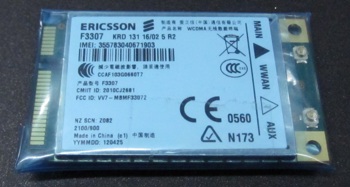 Vision 3G Module (Ericsson F3307 WCDMA)
