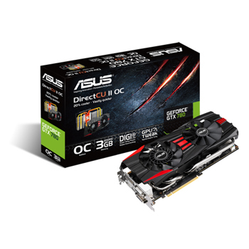 Asus GeForce GTX780 3GB OC DirectCU II PCI-E    