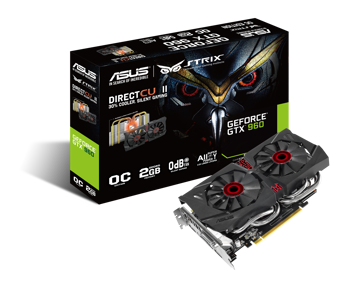 Asus GeForce GTX960 2GB STRIX OC PCI-E