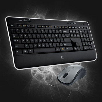 Logitech Wireless Desktop MK520 (Trådløst keyboard & mus)