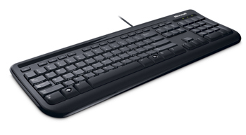 Microsoft 400 USB keyboard, Black
