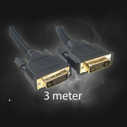 DVI->DVI monitor 3m Kabel