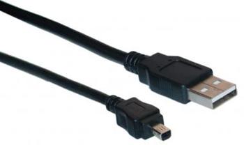 USB A-B/Mini 4-pin 1,8m