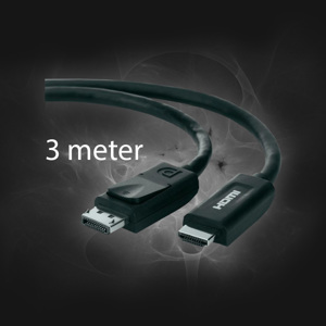 Displayport til HDMI 3M