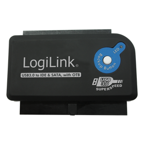 Logilink USB 3.0 til IDE & SATA Adapter
