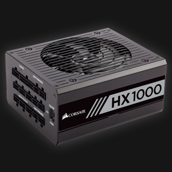 Corsair HX1000 1000W 80+ Platinum (Modulær)