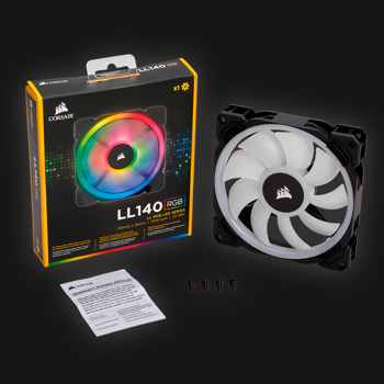 Corsair LL140 RGB LED blæser
