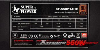 Super Flower 550W 80+ Gaming