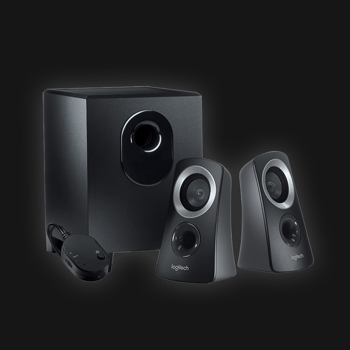 Logitech Z313 2.1 højtalersæt 25W RMS
