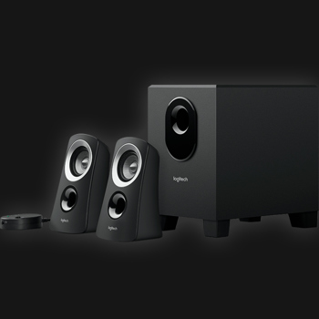 Logitech Z313 2.1 højtalersæt 25W RMS