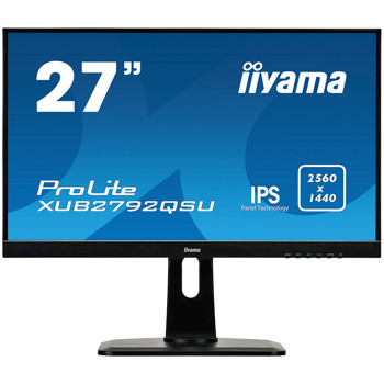 27'' Iiyama ProLite XUB2792QSU Professionel - QHD - IPS - Højdejusterbar