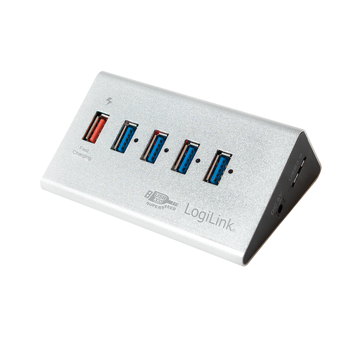 Logilink 5 Ports (1 Fast Charge) USB 3.0 Hub