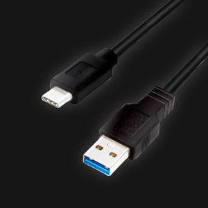 USB-C kabel (USB Type-A til USB Type-C) - 3m.