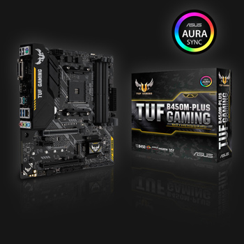Asus B450M-Plus TUF bundkort