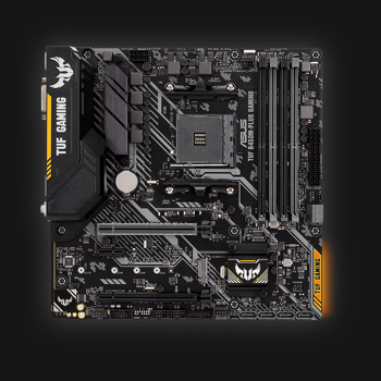 Asus B450M-Plus TUF bundkort