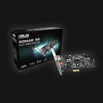 Asus XONAR SE 5.1 lydkort