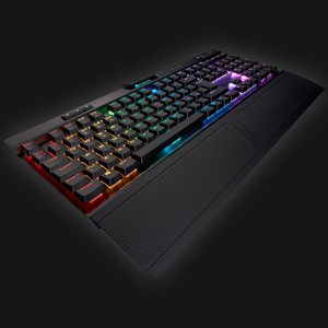 Corsair K70 RGB MK.2 Low Profile MX Red Mekanisk Keyboard