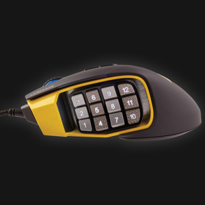 Corsair Scimitar RGB MMO Gaming Mus (17 knapper)