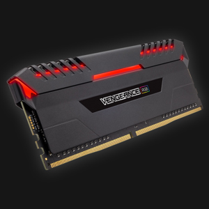 Corsair DDR4-3000 8GB Vengeance RAM (m. RGB lys)