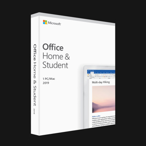 Office Home & Student 2019 (Word, Excel, PowerPoint, Onenote)
