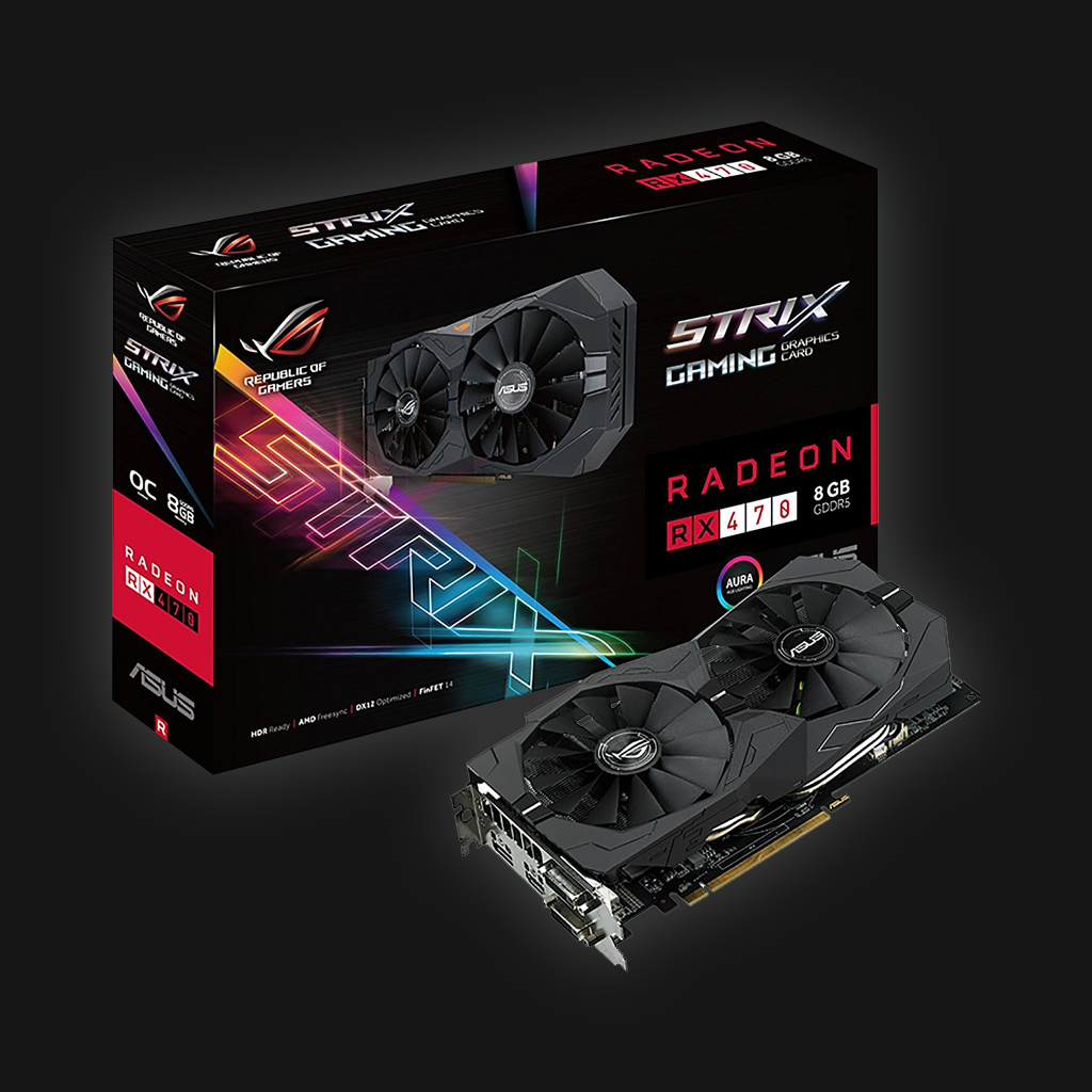 Какая память установлена на rx 470 8gb