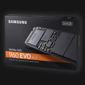 Samsung 960 EVO 500GB m.2 NVMe SSD