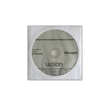 REC Win10 64bit Vision Computer Recovery DVD