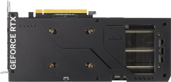 Bagplade på ASUS Prime GeForce RTX 4070 Super