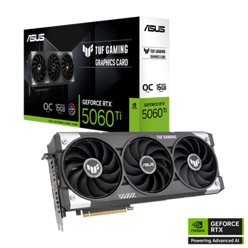 Asus GeForce® RTX 5060 Ti OC 16GB TUF