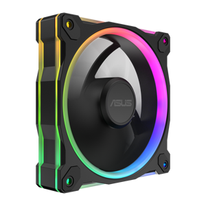 Asus Prime MR120 ARGB 120mm sort blæser