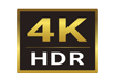 4K HDR logo