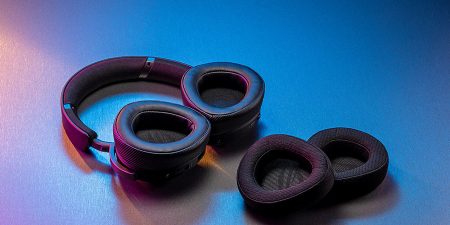 ROG Delta II headset med ekstra sæt ørekopper