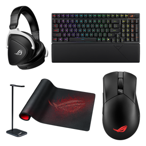 Asus ROG Gaming Bundle (keybord, mus og headset)