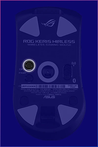 DPI-knap på ASUS ROG Keris Wireless