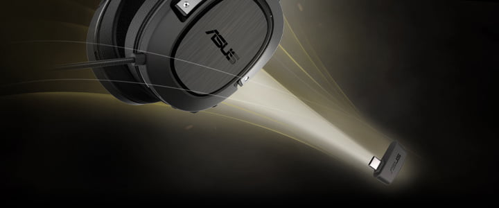 ASUS TUF Gaming H3 Wireless headset og trådløs modtager