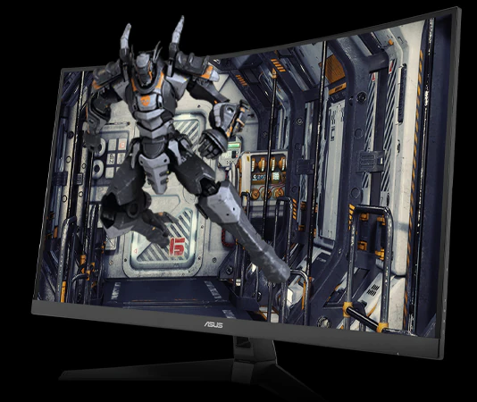 ASUS TUF Gaming VG32WQ3B med Extreme Low Motion Blur teknologi