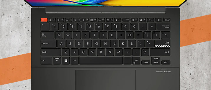 Tastatur på Vivobook S14 OLED