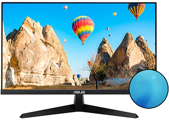 ASUS VY279HGE med antibakteriel behandling