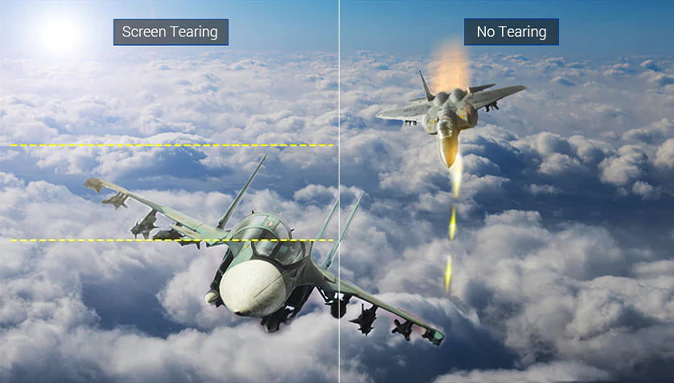 Demonstration af screen tearing