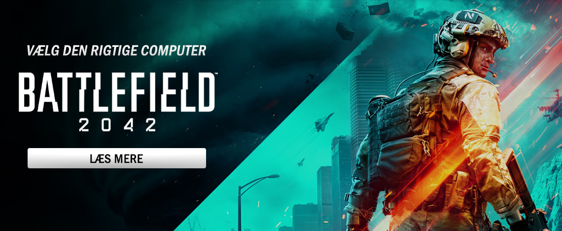 Vælg den rigtige gaming PC til Battlefield 2042