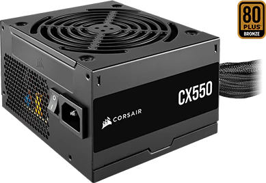 Corsair CX550 strømforsyning