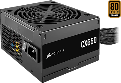 Corsair CX650 strømforsyning