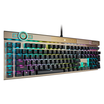 Corsair K100 RGB OPX Midnight Gold Mekanisk Keyboard