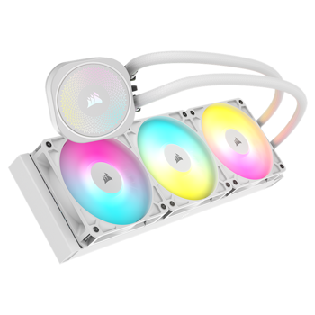Corsair Nautilus RS ARGB 360mm White Vandkøler
