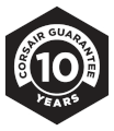 Corsair 10 års garanti logo