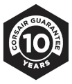 Corsair 10 års garanti logo