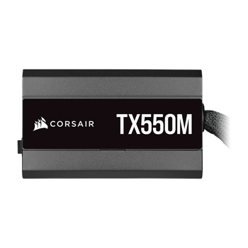 Corsair TX550M 550W 80+ Gold (Semi modulær)