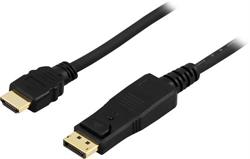  Displayport -> HDMI Kabel 1m