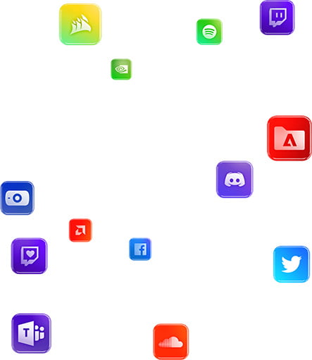 Samling af app-ikoner