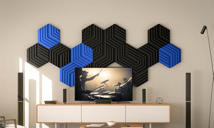 Elgato Wave Panels opsat på væg